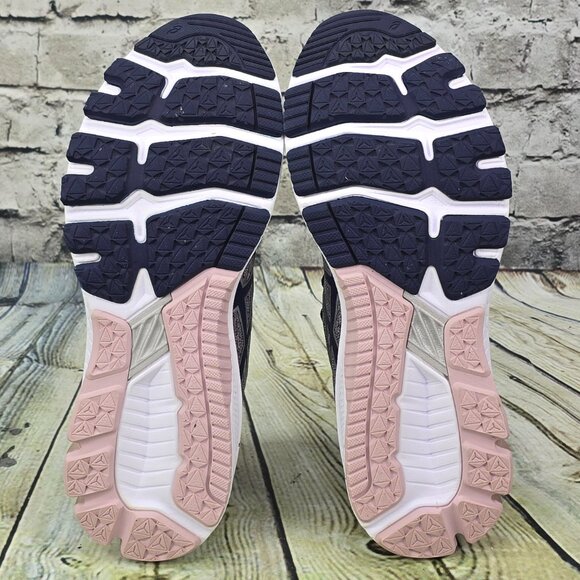 ASICS GT-1000 v9 Women’s Running Shoes Size 9.5 Watershed Rose Peacoat 1012A651 - Picture 8 of 9